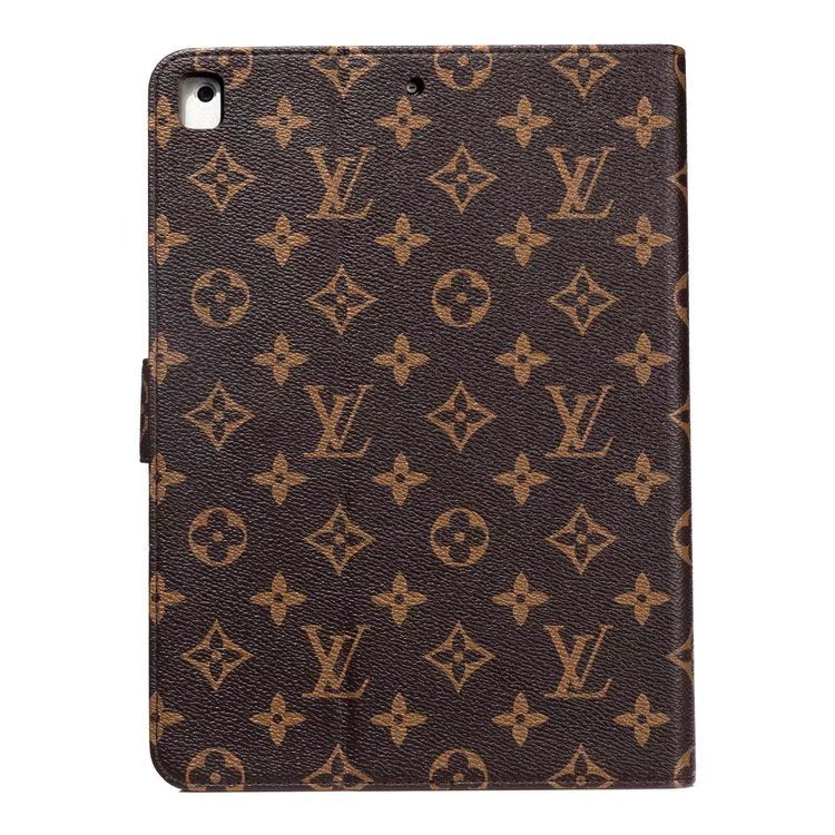 Trendy Luxury LV Monogram iPad Case with Card Holder - 画像 (10)