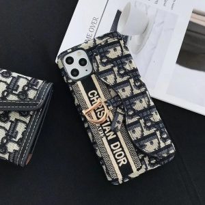 Alternative view of Stylish CD Lady iPhone Case with Built-In Card Holder