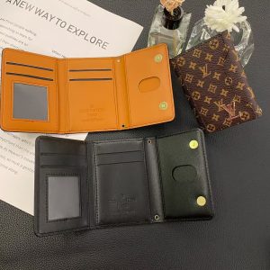 Alternative view of Luxury Monogram Card Holder Wallet – Premium LV Style