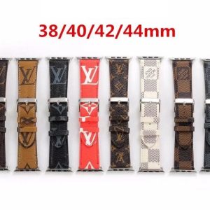 Alternative view of Chic LV Monogram Apple Watch Band
