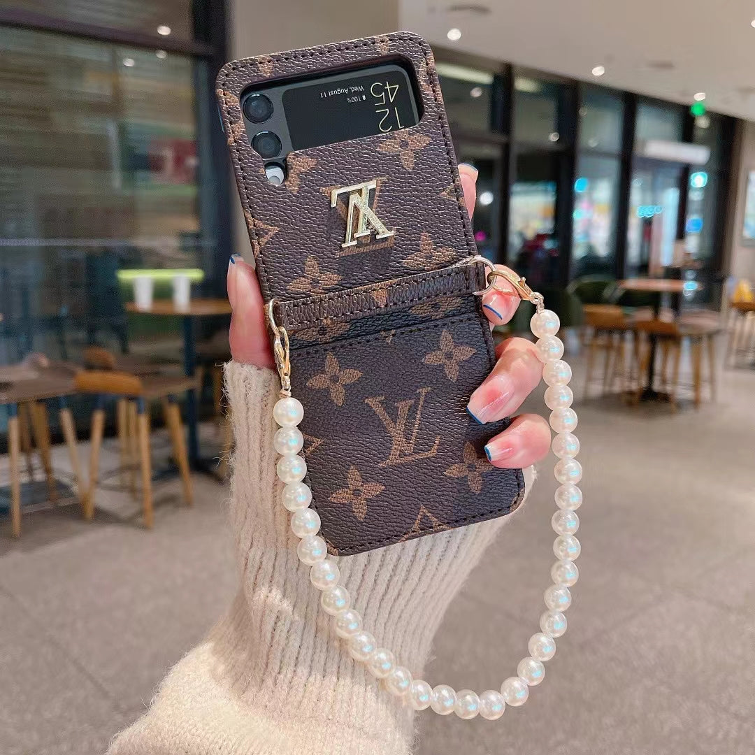 GG & LV Luxury Phone Case for Samsung Galaxy Z Flip Series - 画像 (5)