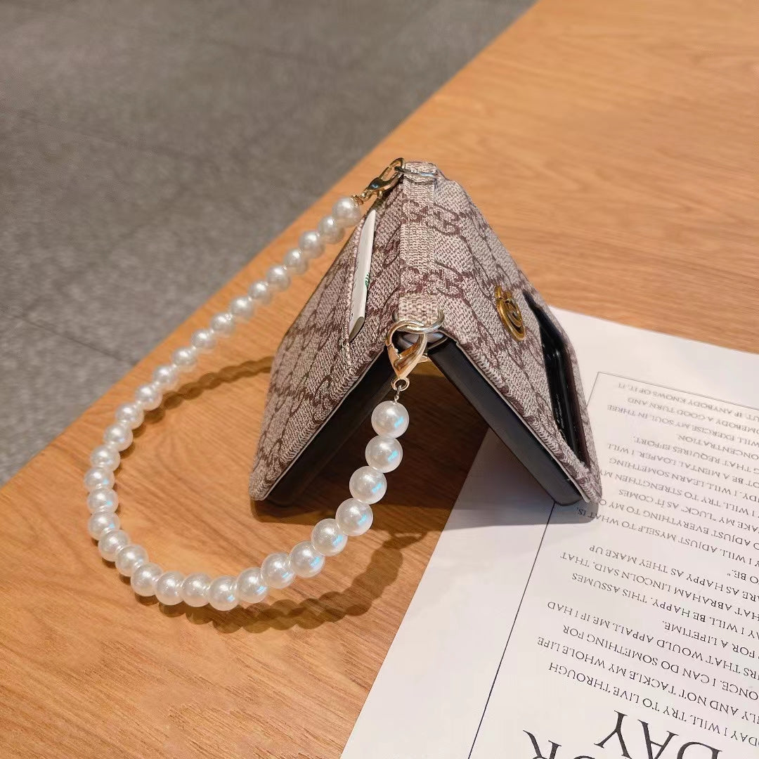 GG & LV Luxury Phone Case for Samsung Galaxy Z Flip Series - 画像 (6)