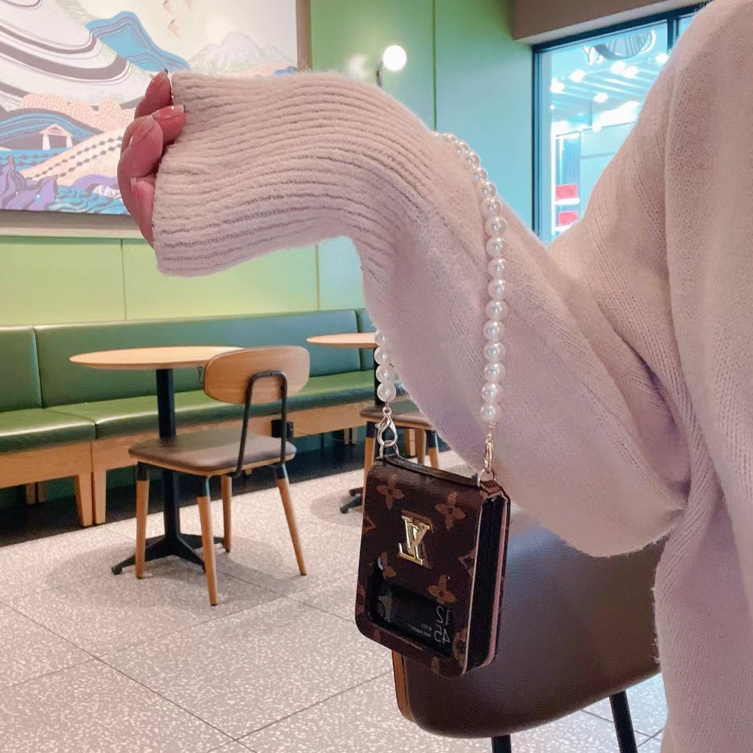 GG & LV Luxury Phone Case for Samsung Galaxy Z Flip Series - 画像 (8)