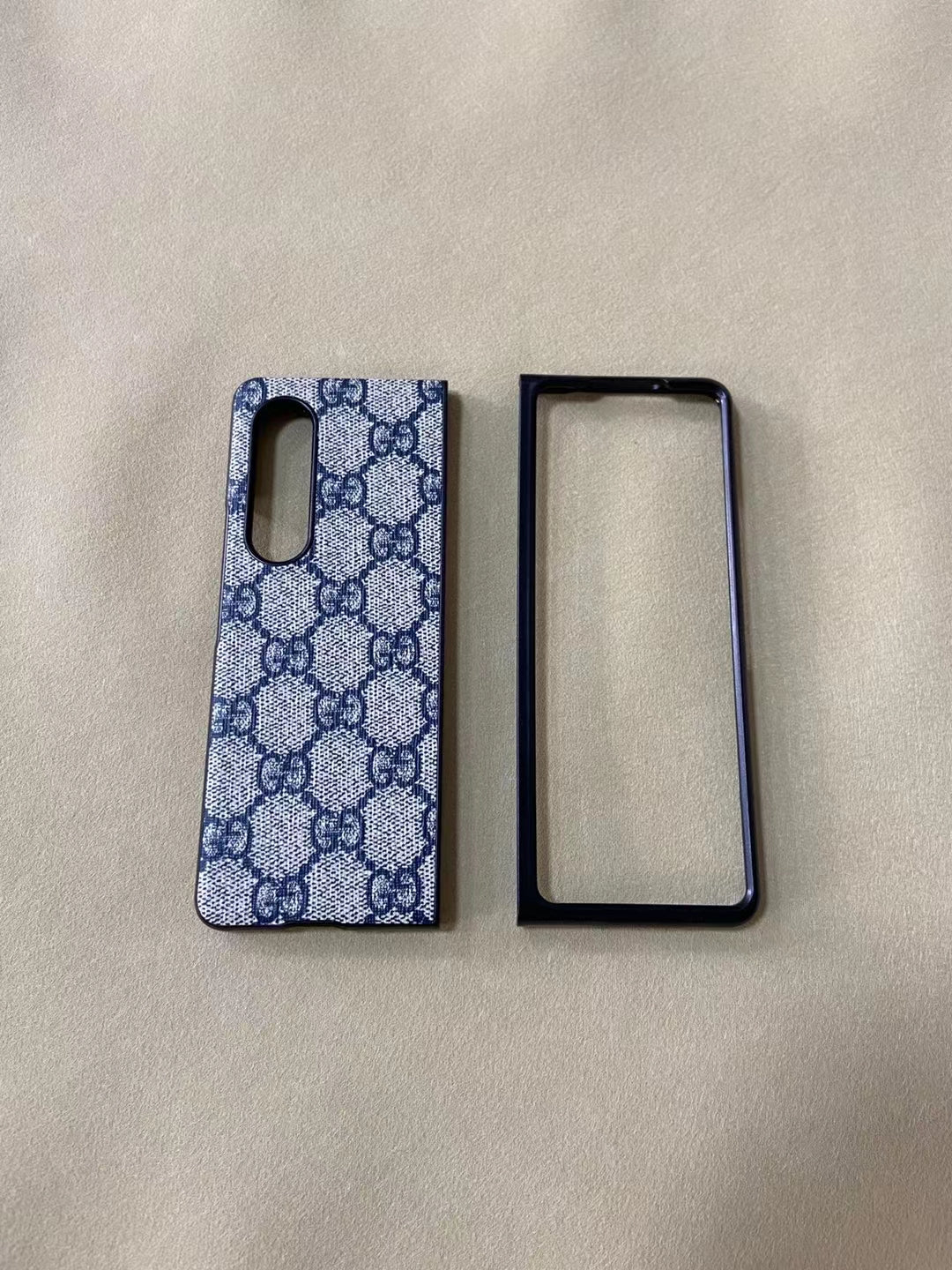 GG & LV SUP Luxury Phone Case for Samsung Galaxy Z Fold - 画像 (7)