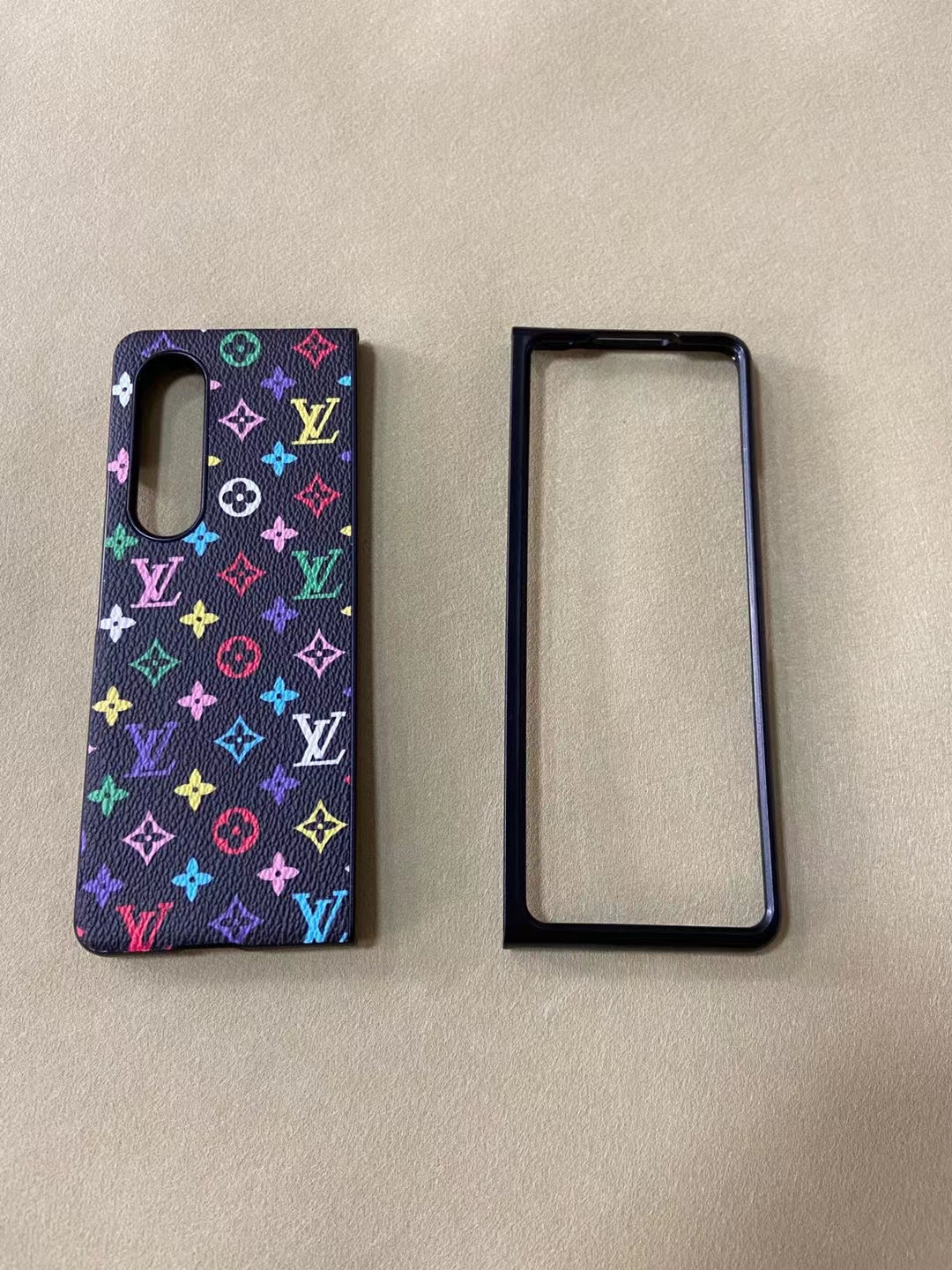 GG & LV SUP Luxury Phone Case for Samsung Galaxy Z Fold - 画像 (8)