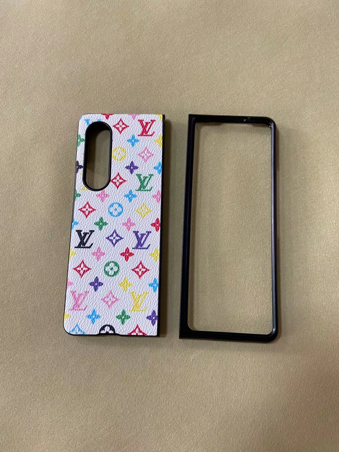 GG & LV SUP Luxury Phone Case for Samsung Galaxy Z Fold - 画像 (9)