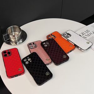 Luxury GG-Inspired Monogram Phone Case Collection