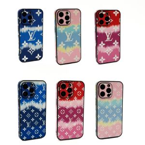 Luxury Gradient Monogram iPhone Case Collection