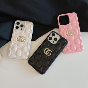 Luxury GG Quilted Lady Phone Case