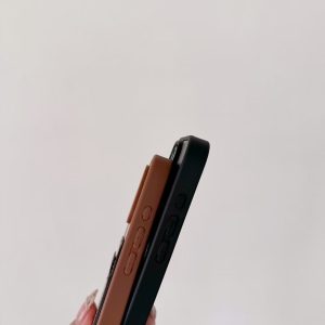 Alternative view of LOE Style Wallet Phone Case – Elegant Swirl Design