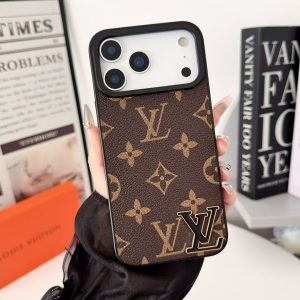 Alternative view of Luxury LV Monogram & Check Pattern Phone Case