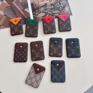 Luxury Patterned MagSafe Card Holder Wallet