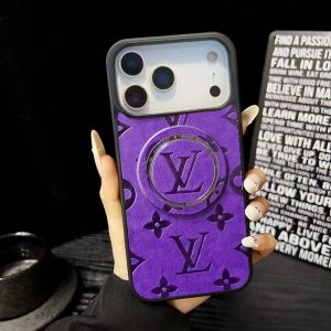 Alternative view of Luxury LV-Inspired iPhone Case Collection