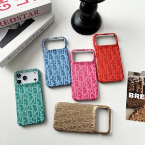 Luxury Designer-Inspired Monogram Phone Case
