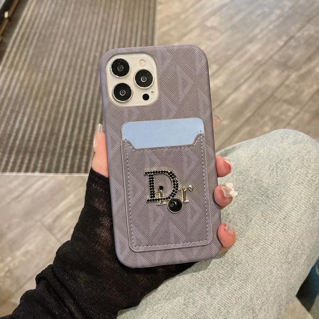 CD Fashionable iPhone Case with Card Pocket - 画像 (7)