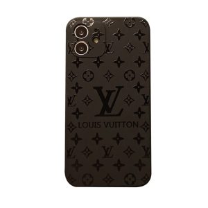 Alternative view of Trendy Luxury LVT All Black iPhone Case