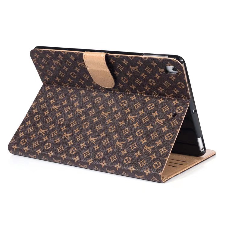 Trendy Luxury LV Monogram iPad Case with Card Holder - 画像 (15)