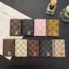 Luxury Monogram Card Holder Wallet – Premium LV Style