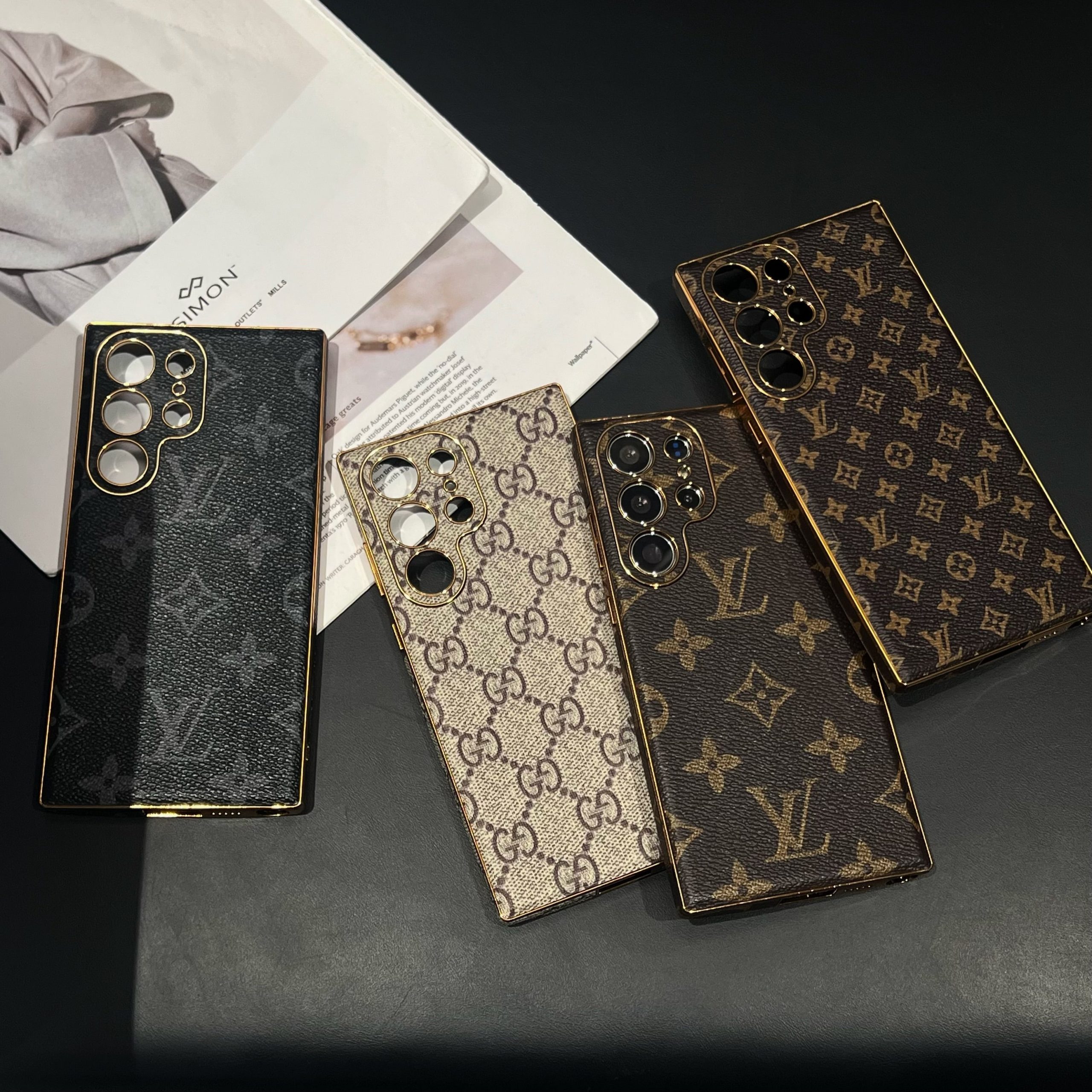 Luxury LV GG Monogram Samsung Case – Elegant & Protective - 画像 (10)