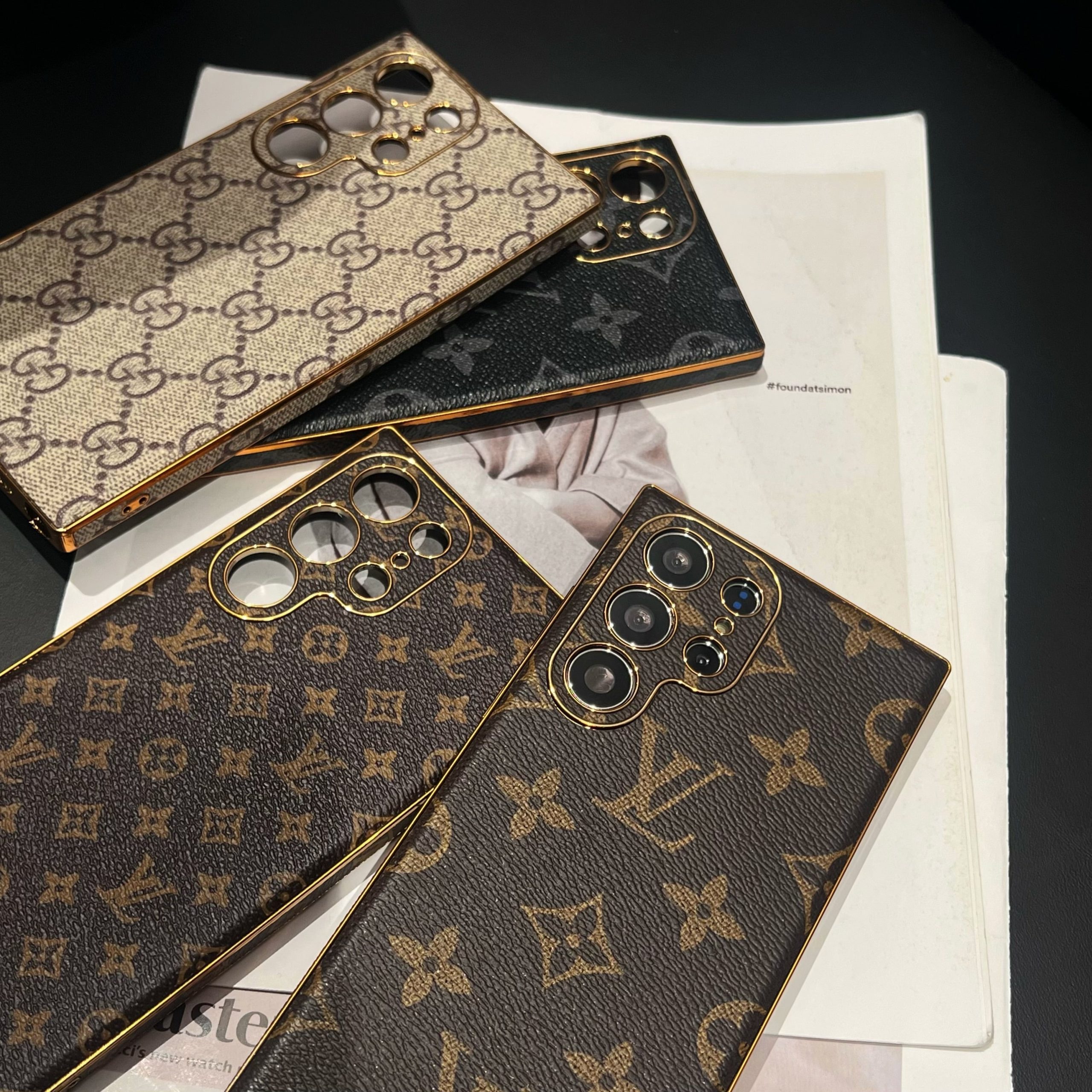Luxury LV GG Monogram Samsung Case – Elegant & Protective - 画像 (11)