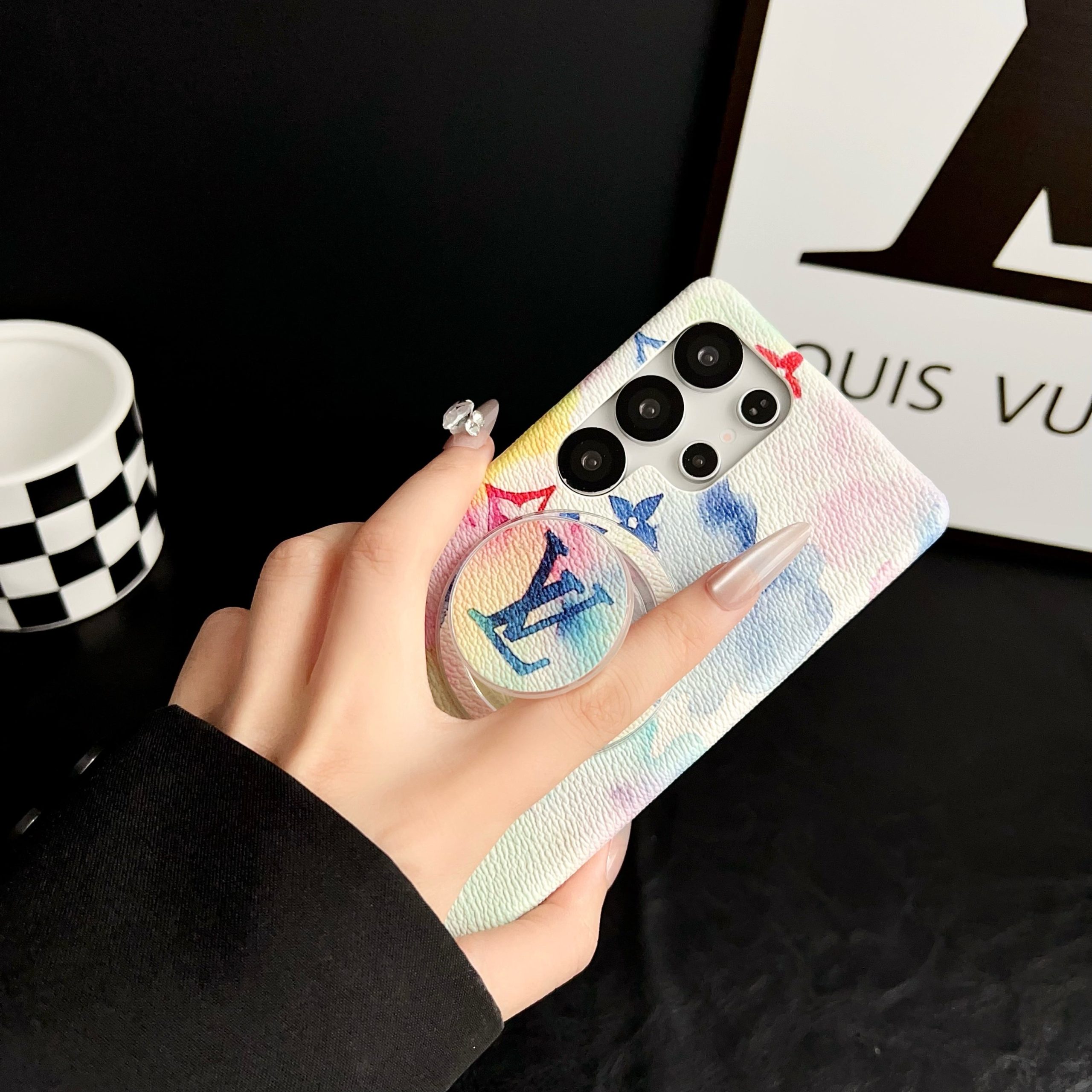 Luxury LV Samsung Case with MagSafe & Ring - 画像 (11)