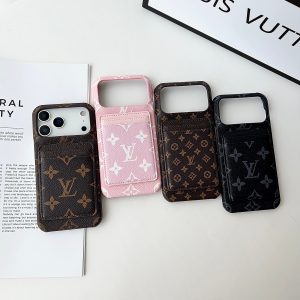 Luxury Monogram Wallet iPhone Case