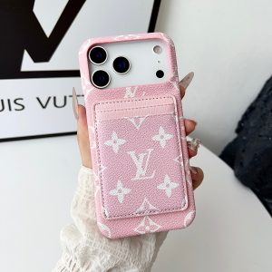 Alternative view of Luxury Monogram Wallet iPhone Case
