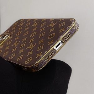 Alternative view of Luxury Elegant LV Monogram iPhone Case