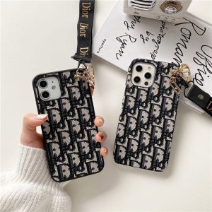 Alternative view of Chic CD Lady iPhone Case with Designer Keychain