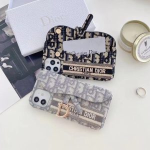 Stylish CD Lady iPhone Case with Built-In Card Holder